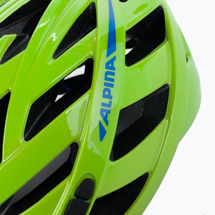 Κράνος ποδηλάτου Alpina Panoma 2.0 green/blue gloss 7