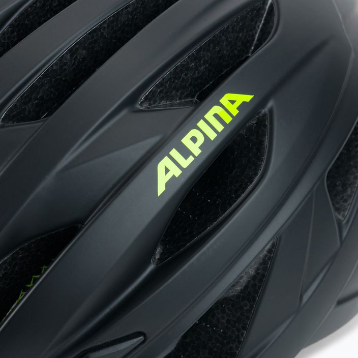 Κράνος ποδηλάτου Alpina Parana black neon/yellow matte 7