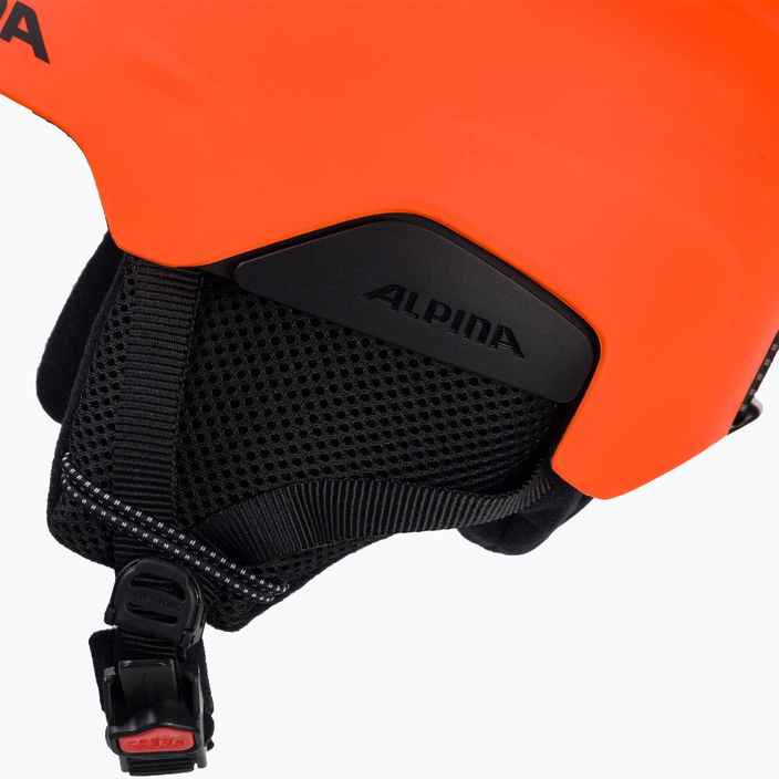 Παιδικά κράνη σκι Alpina Pizi neon/orange matt 7