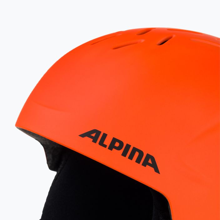 Παιδικά κράνη σκι Alpina Pizi neon/orange matt 8
