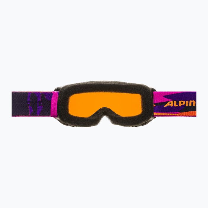 Alpina Piney παιδικά γυαλιά σκι μαύρο/ροζ ματ/πορτοκαλί 3