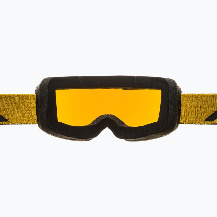 Alpina Nendaz Q-Lite S2 γυαλιά σκι μαύρο/κίτρινο ματ/κόκκινο 2