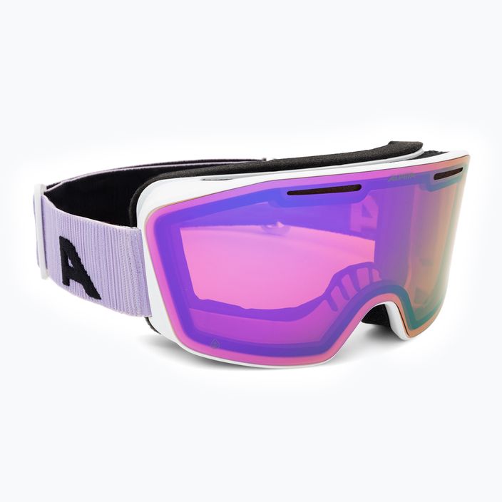 Alpina Nendaz Q-Lite S2 λευκά/lilac matt/lavender γυαλιά σκι