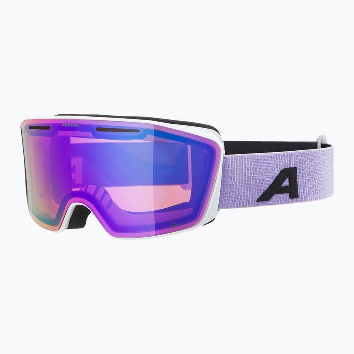 Alpina Nendaz Q-Lite S2 λευκά/lilac matt/lavender γυαλιά σκι 5