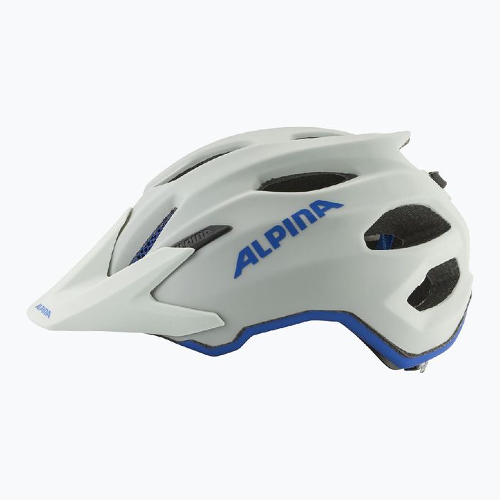 Παιδικό κράνος ποδηλάτου Alpina Carapax smoke grey/blue matt 7