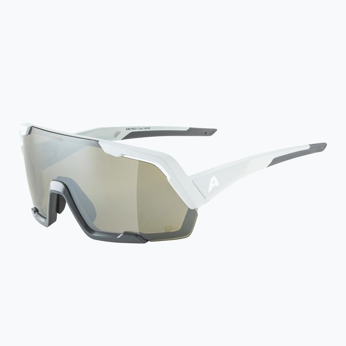 Alpina Rocket Q-Lite γυαλιά ηλίου καπνού γκρι ματ/ασημί καθρέφτη 5