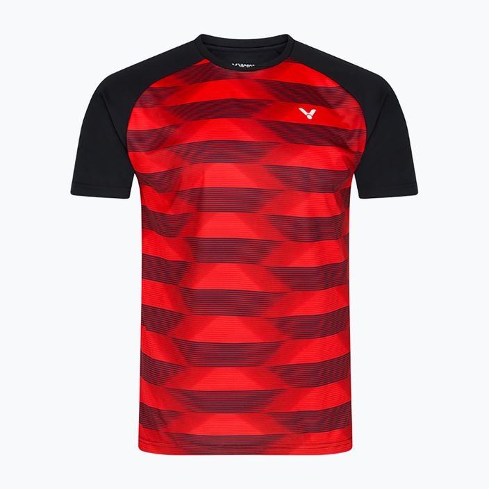 Ανδρικό πουκάμισο τένις VICTOR T-33102 CD κόκκινο/μαύρο 4