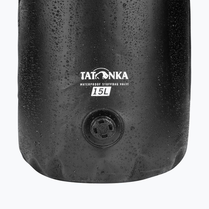 Tatonka WP Αδιάβροχος σάκος Stuffbag Valve 15 l μαύρο 6