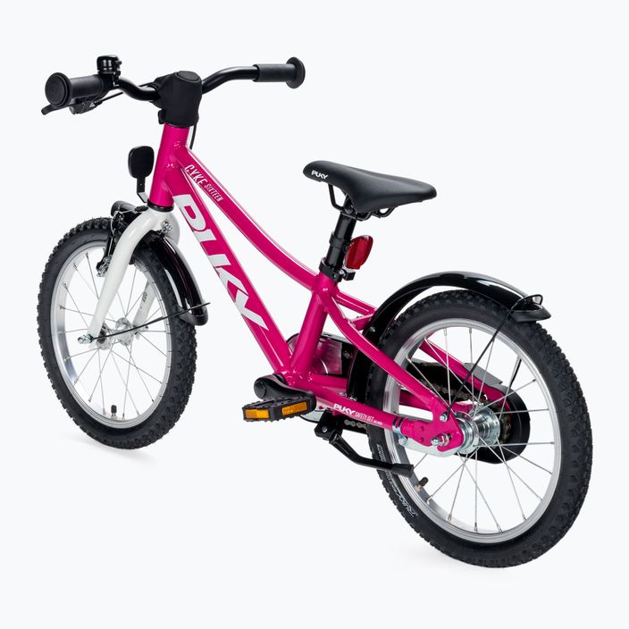Puky CYKE 16-1 Alu παιδικό ποδήλατο ροζ και λευκό 4402 3