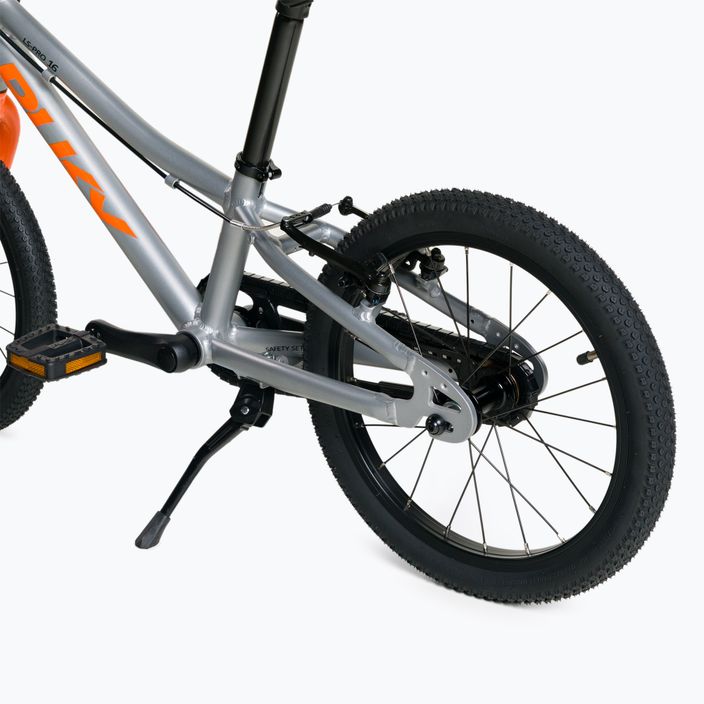 PUKY LS Pro 16 ασημί-πορτοκαλί ποδήλατο 4420 6