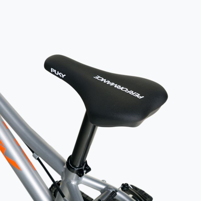 PUKY LS Pro 16 ασημί-πορτοκαλί ποδήλατο 4420 7