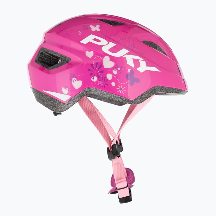 PUKY PH 8 Pro-S ροζ/λουλούδι παιδικό κράνος ποδηλάτου 4