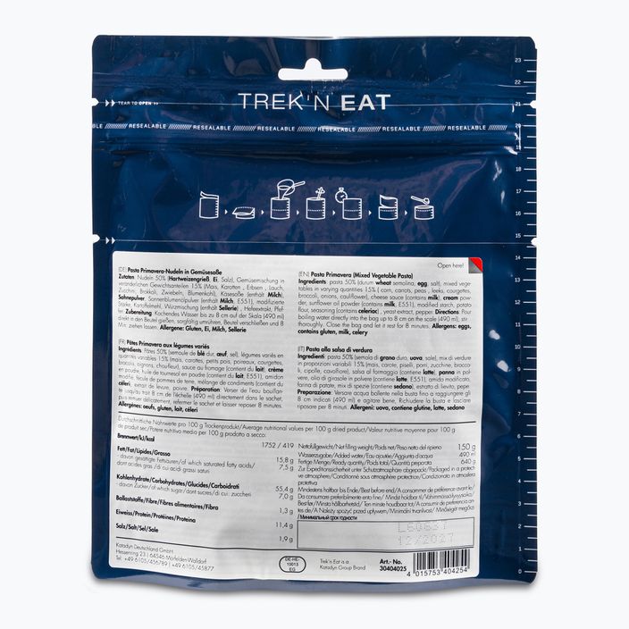 Αποξηραμένα τρόφιμα κατάψυξης Trek'n Eat Ζυμαρικά σε σάλτσα λαχανικών 30404025 2