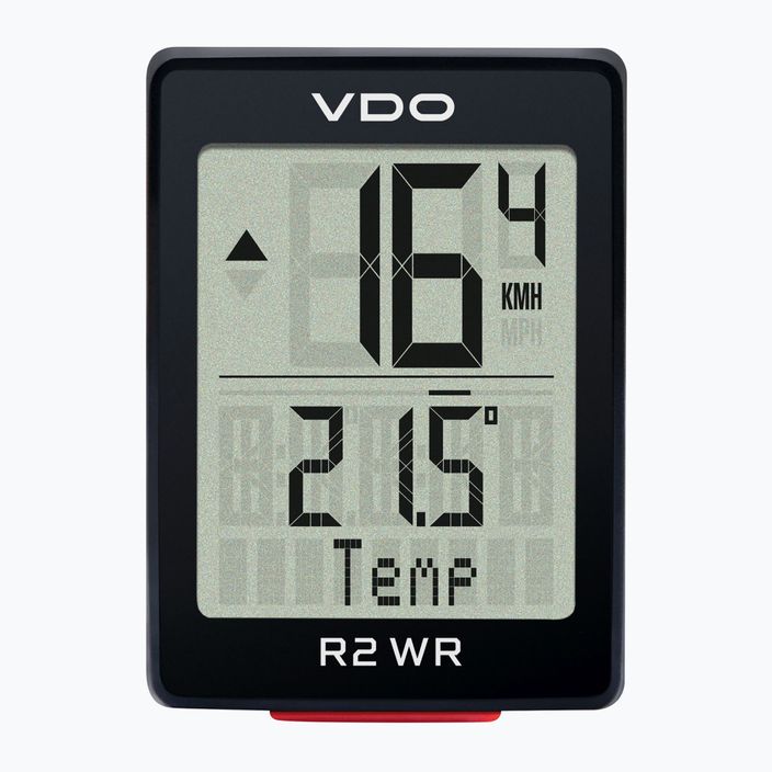VDO R2 WR μετρητής ποδηλάτων μαύρο 64020