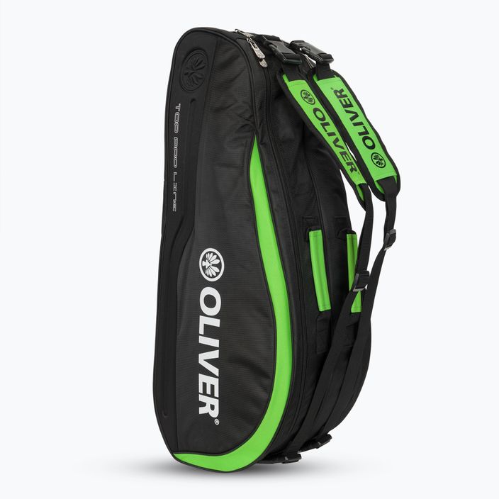 Oliver Top Pro 6R μαύρη/πράσινη τσάντα σκουός 4