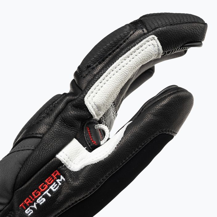 LEKI Griffin Pro 3D μαύρο/λευκό ανδρικό γάντι σκι 4