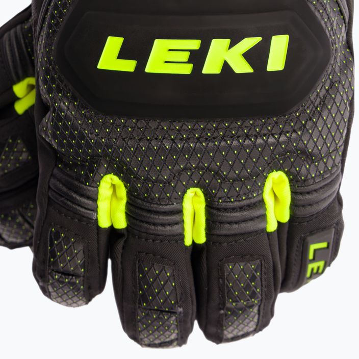 LEKI Worldcup Race Coach Flex S Gtx ανδρικό γάντι σκι μαύρο 649805301 4