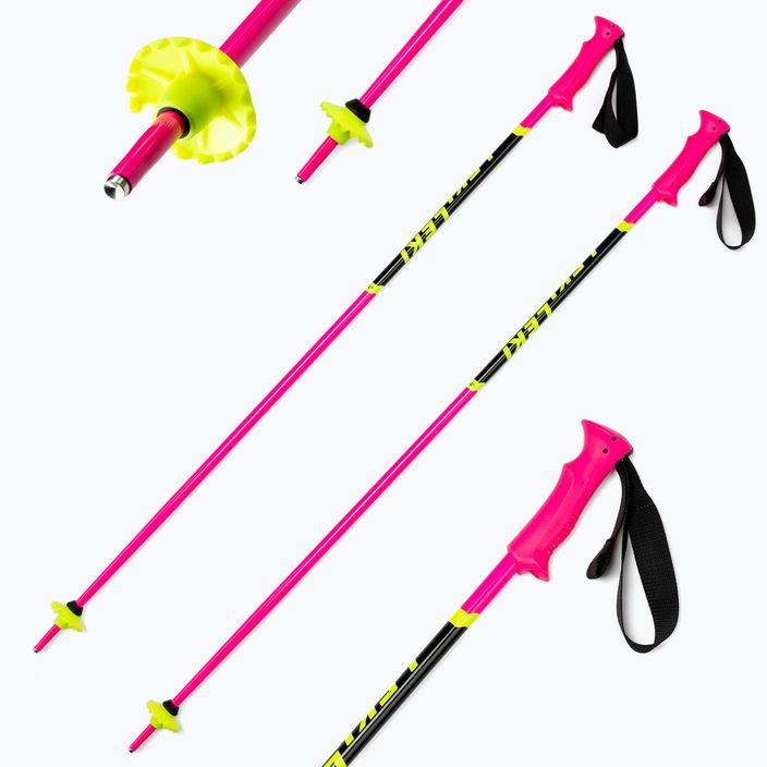 LEKI Racing Παιδικά μπαστούνια σκι ροζ 65044302 6