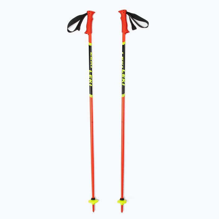 LEKI Racing Παιδικά μπαστούνια σκι κόκκινο 65044301