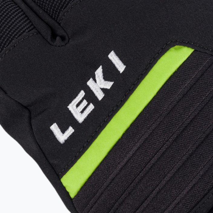 Γάντι σκι LEKI Spox GTX μαύρο-πράσινο 650808303080 5