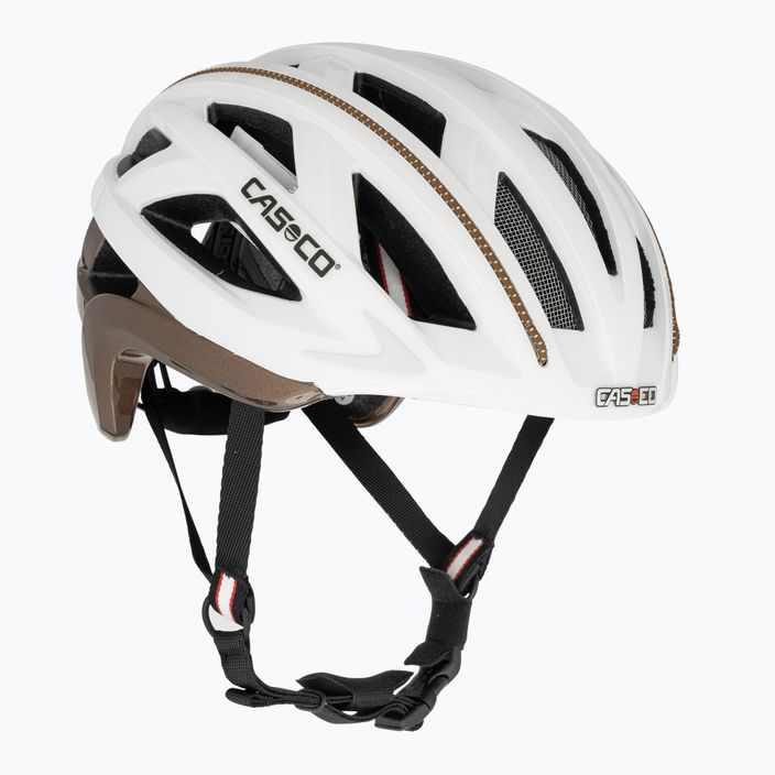 CASCO κράνος ποδηλάτου Cuda 2 Strada λευκό/mocca