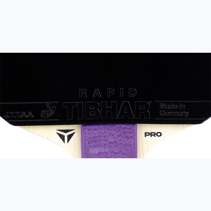 Ρακέτα επιτραπέζιας αντισφαίρισης Tibhar Pro Purple Edition 5