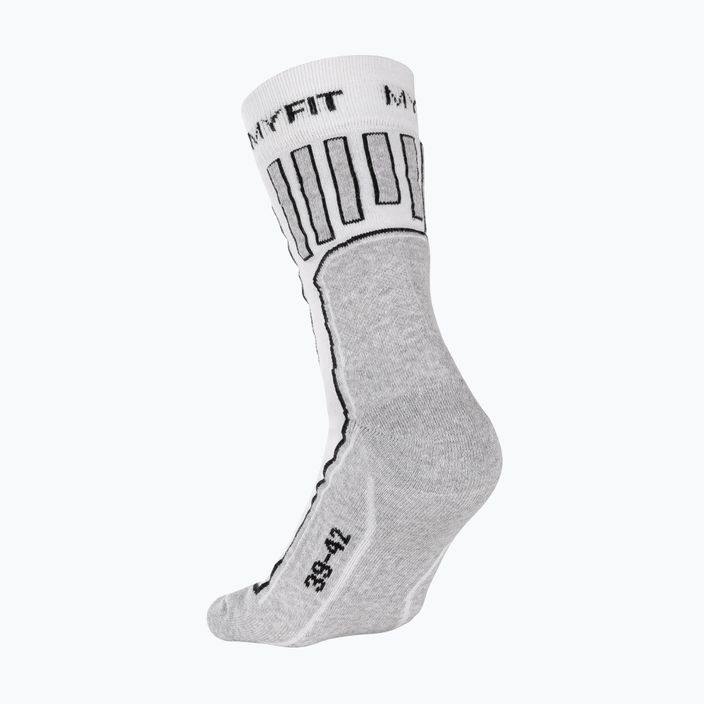 Powerslide MyFit skate κάλτσες λευκές και γκρι 900988 5
