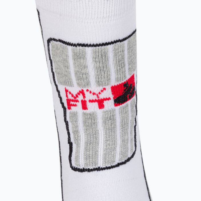Powerslide MyFit skate κάλτσες λευκές και γκρι 900988 3