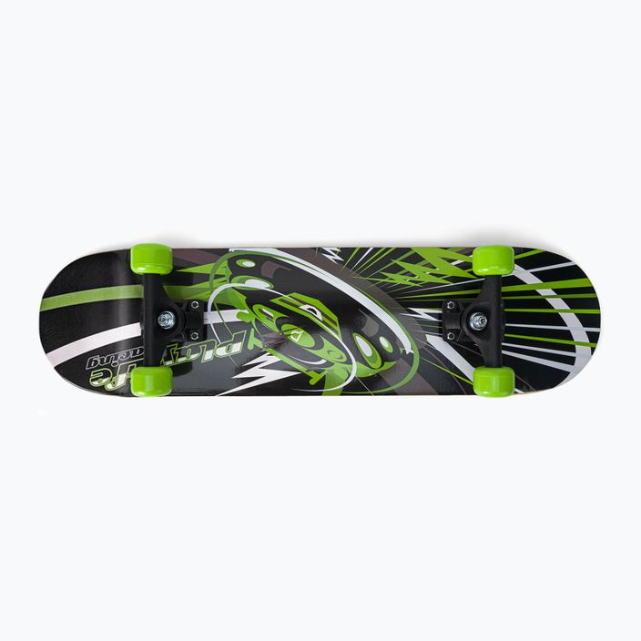 Παιδικό κλασικό skateboard Playlife Drift μαύρο-πράσινο 880324