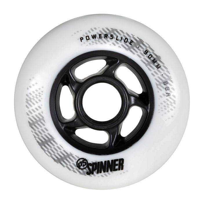 Powerslide Spinner rollerblade ρόδες 4 τεμάχια λευκό 905442 2