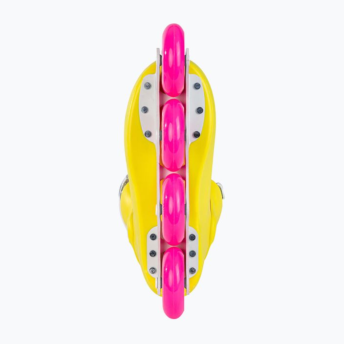 Powerslide γυναικεία πατίνια Zoom neon κίτρινο 5