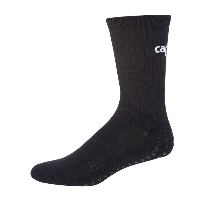 Ανδρικές κάλτσες ποδοσφαίρου Capelli Crew με πιαστράκια μαύρο/λευκό 2