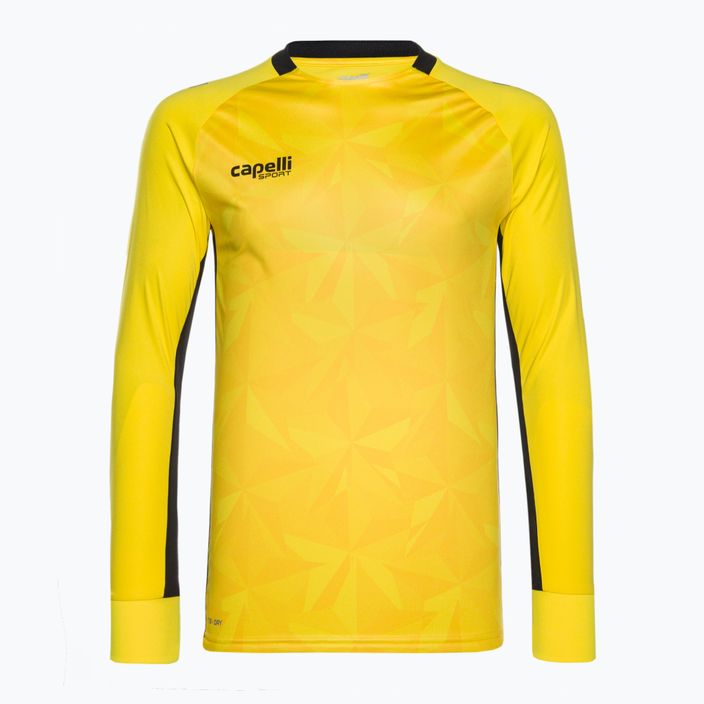 Ανδρική φανέλα ποδοσφαίρου Capelli Pitch Star Goalkeeper team κίτρινο/μαύρο