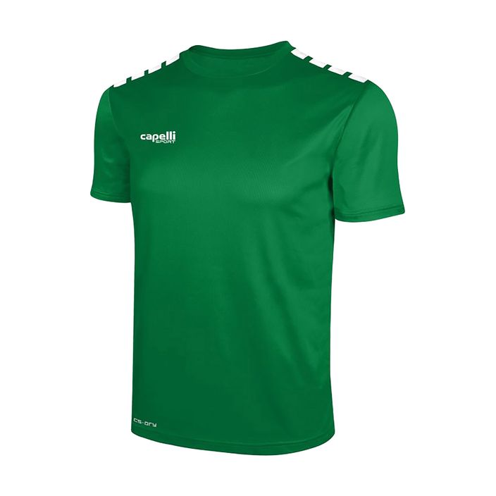 Παιδική ποδοσφαιρική φανέλα Cappelli Cs One Youth Jersey Ss πράσινο/λευκό 2