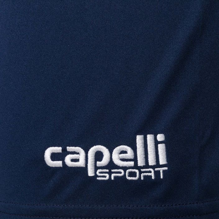 Capelli Sport Cs One Adult Match ναυτικό/λευκό παιδικό σορτς ποδοσφαίρου 3