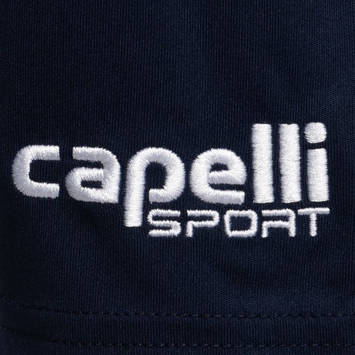 Capelli Sport Cs One Youth Match ναυτικό/λευκό παιδικό σορτς ποδοσφαίρου 3