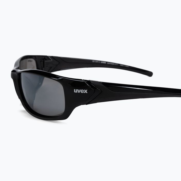 Γυαλιά ηλίου UVEX Sportstyle 211 μαύρο/ασημί καθρέφτης S5306132216 4
