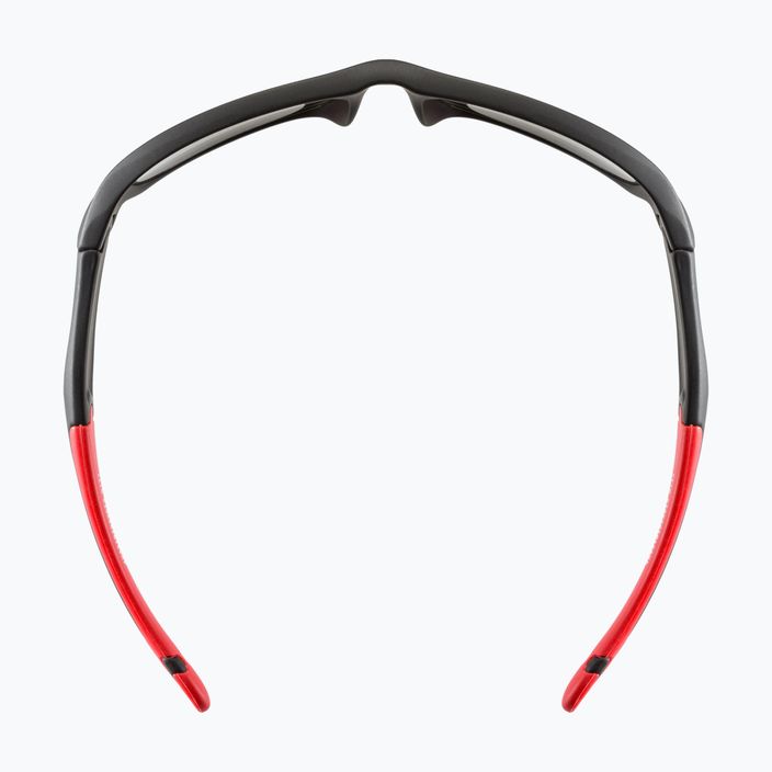 UVEX παιδικά γυαλιά ηλίου Sportstyle μαύρο ματ κόκκινο/ κόκκινο καθρέφτη 507 53/3/866/2316 8