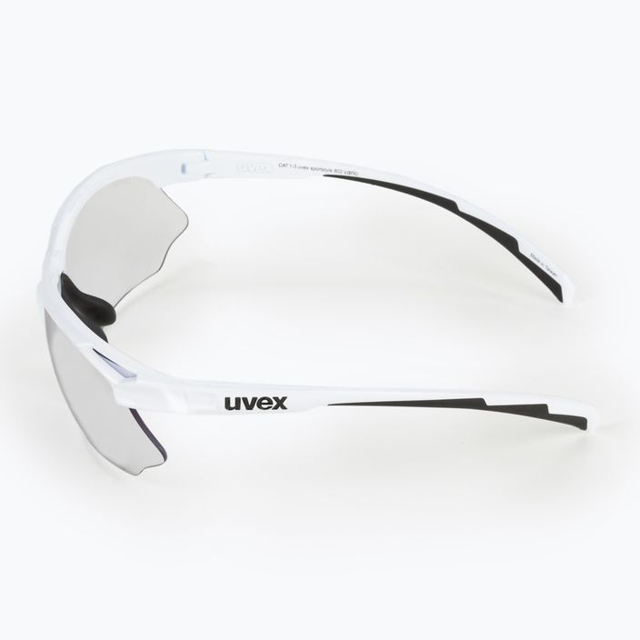 UVEX Sportstyle 802 V λευκά/αυτόματα γυαλιά ποδηλασίας καπνού S5308728801 4