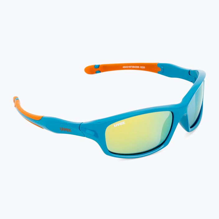 UVEX παιδικά γυαλιά ηλίου Sportstyle μπλε πορτοκαλί/ ροζ καθρέφτης 507 53/3/866/4316