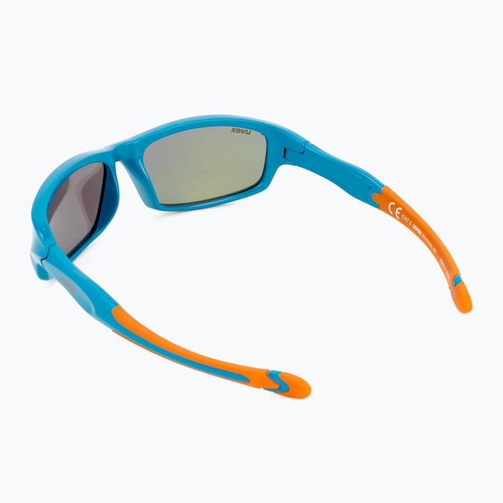UVEX παιδικά γυαλιά ηλίου Sportstyle μπλε πορτοκαλί/ ροζ καθρέφτης 507 53/3/866/4316 2