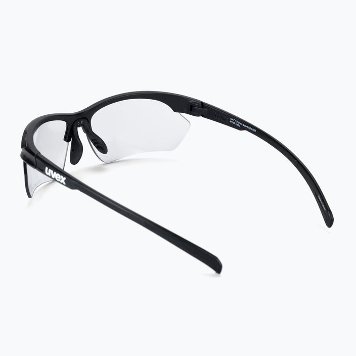 UVEX Sportstyle 802 μαύρα ματ/αυτόματα γυαλιά ποδηλασίας καπνού S5308942201 2