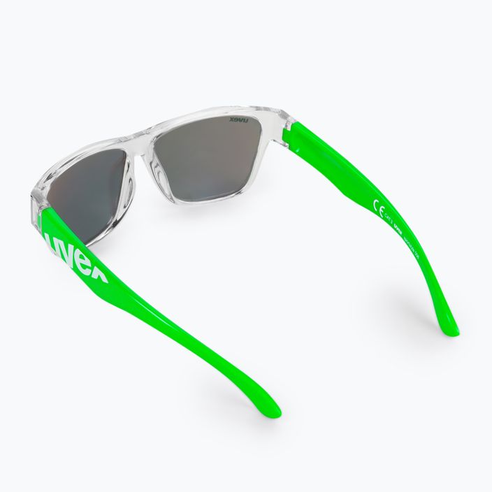 UVEX παιδικά γυαλιά ηλίου Sportstyle 508 διαφανές πράσινο/πράσινο καθρέφτη S5338959716 2