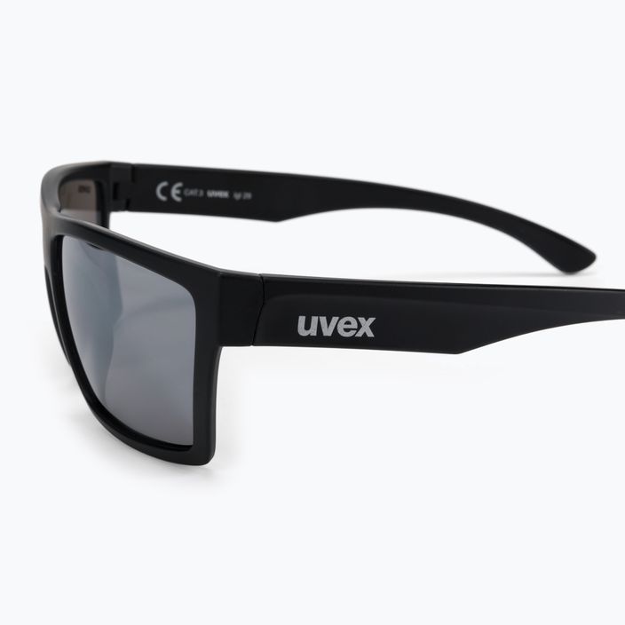 UVEX γυαλιά ηλίου Lgl 29 μαύρο ματ/ασημί καθρέφτης S5309472216 4