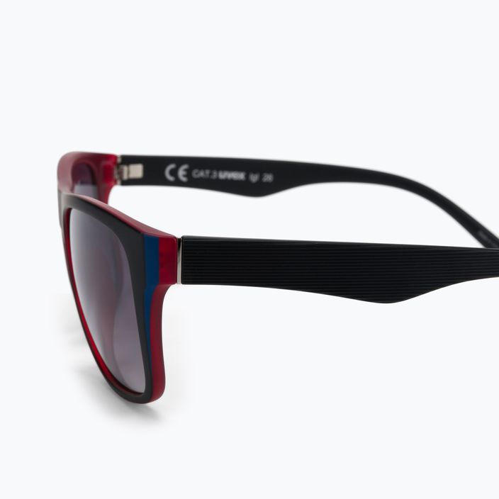 UVEX Lgl 26 μαύρα κόκκινα / φωτοκαθρέφτη καπνού γυαλιά ηλίου 53/0/944/2316 4