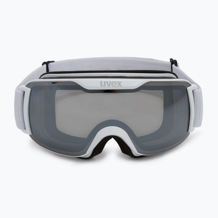 UVEX Downhill 2000 S LM γυαλιά σκι λευκό ματ/καθρέφτης ασημί/καθαρό 55/0/438/1026 2