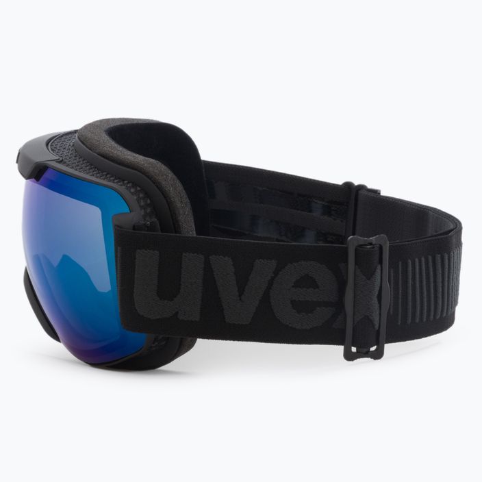 UVEX Downhill 2000 FM γυαλιά σκι μαύρο ματ/καθρέφτης μπλε/καθαρό 55/0/115/24 4