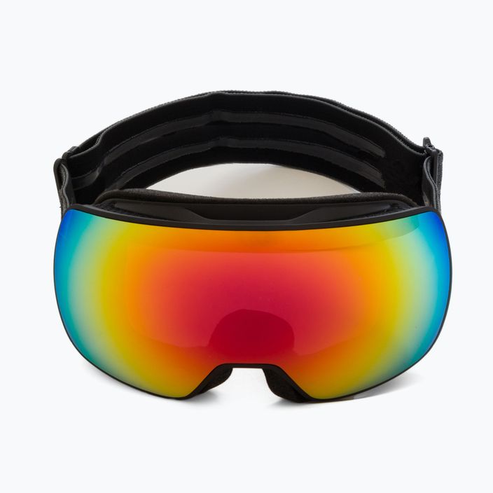 Γυαλιά σκι UVEX Compact FM μαύρο ματ/καθρέφτης ουράνιο τόξο ροζ 55/0/130/20 2