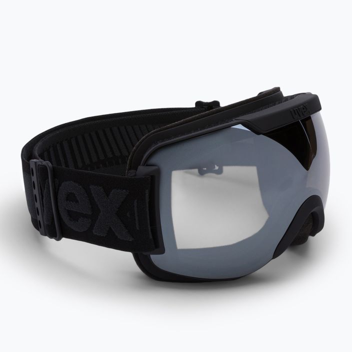 UVEX Downhill 2000 FM γυαλιά σκι μαύρο ματ/καθρέφτης ασημί/καθαρό 55/0/115/2030