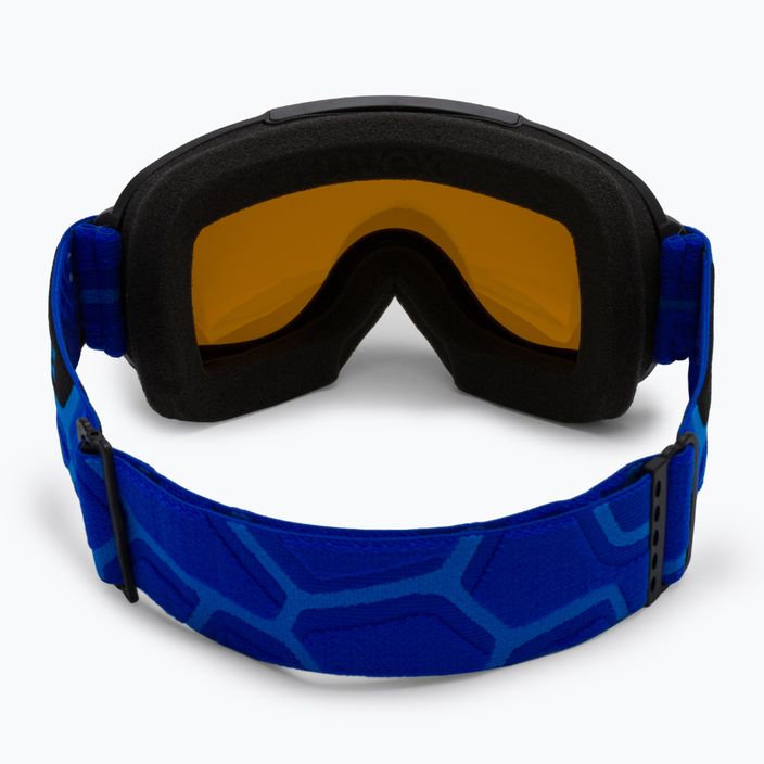 Γυαλιά σκι UVEX Downhill 2000 LM μαύρο/ασημί καθρέφτης 55/0/109/2934 3